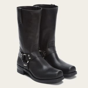COPY - Frye | Black Leather Harness Boots